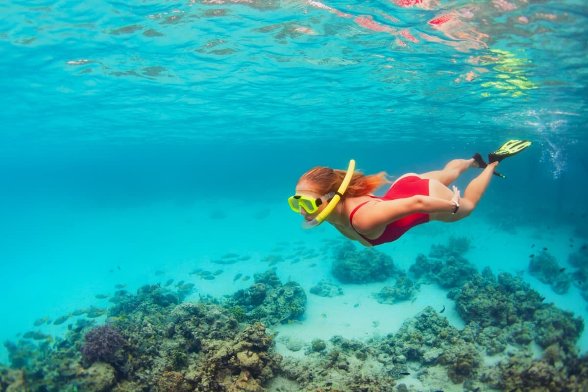 Snorkelling in Blue Bay Marine Park — Activity in Mauritius